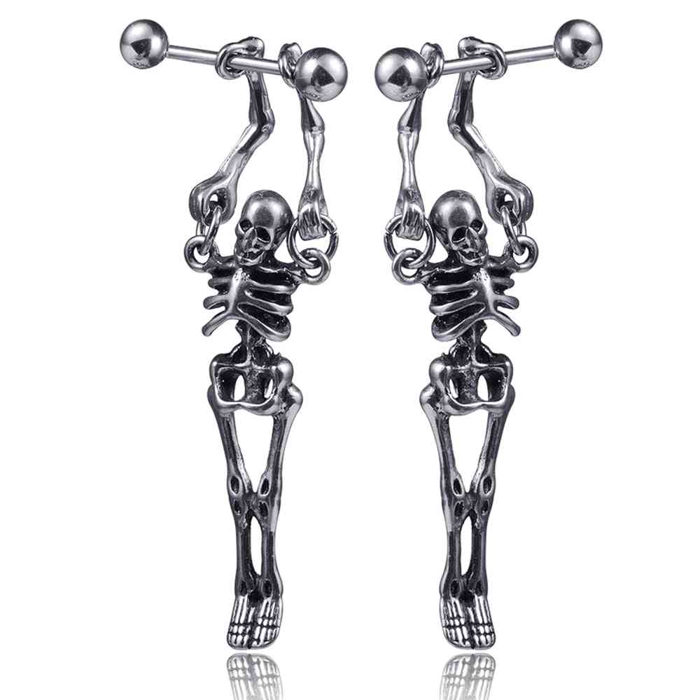 Punk Stainless Surgical Steel Stud Earrings
