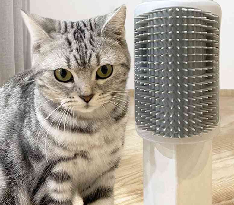 Cat Self Groomer With Catnip Soft Cats Wall Corner