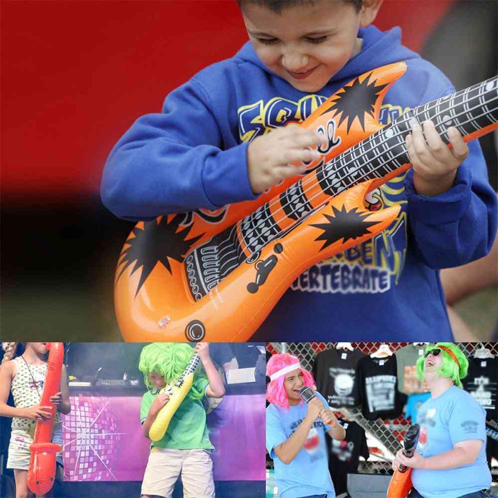 Children's Inflatable Guitar Balloon Musical Toy