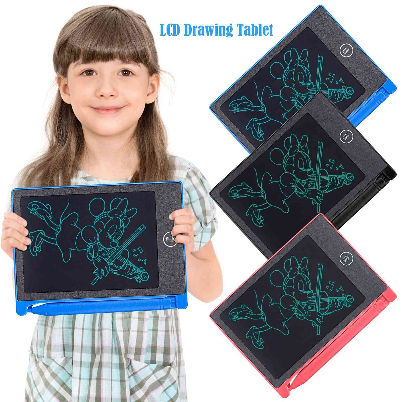 4.4inch Mini Lcd Drawing Tablet Writing Pad Drawing Board Montessori Educational Games For's Magic Blackboard