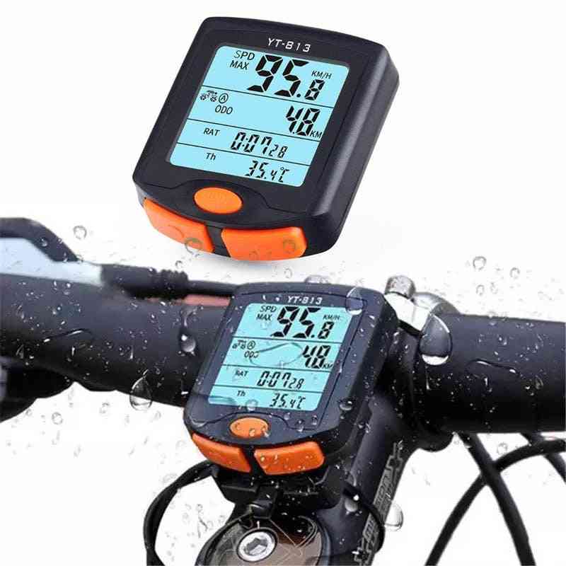 Waterproof Bicycle Computer Wireless And Wired Road