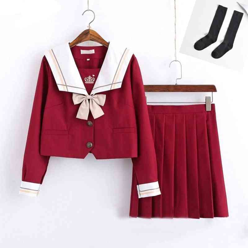 Autumn Summer Japanese School Uniforms