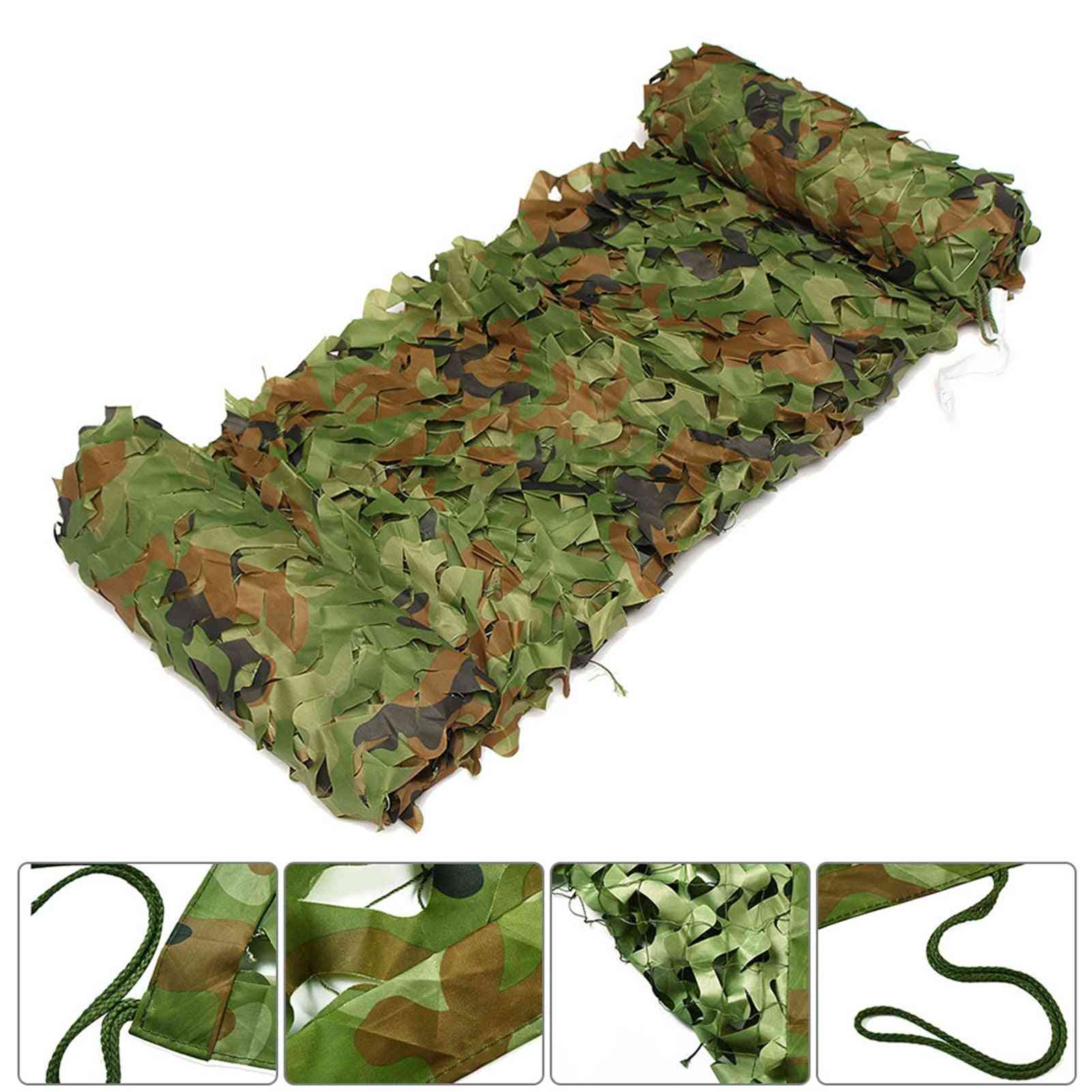 Woodland Camo Netting Camouflage Net Privacy Protection