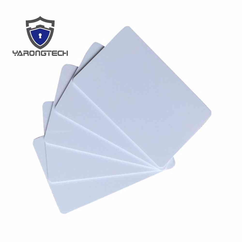 13.56mhz Mifare Classic 4k Blank Nfc Card Thin Pvc Card Iso14443a Smart Ic Cards Key Card Door Entry Systems -10pcs
