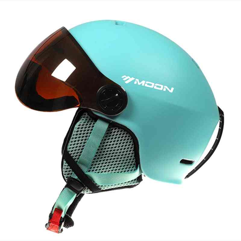 Sports Protection Helmet With Glasses