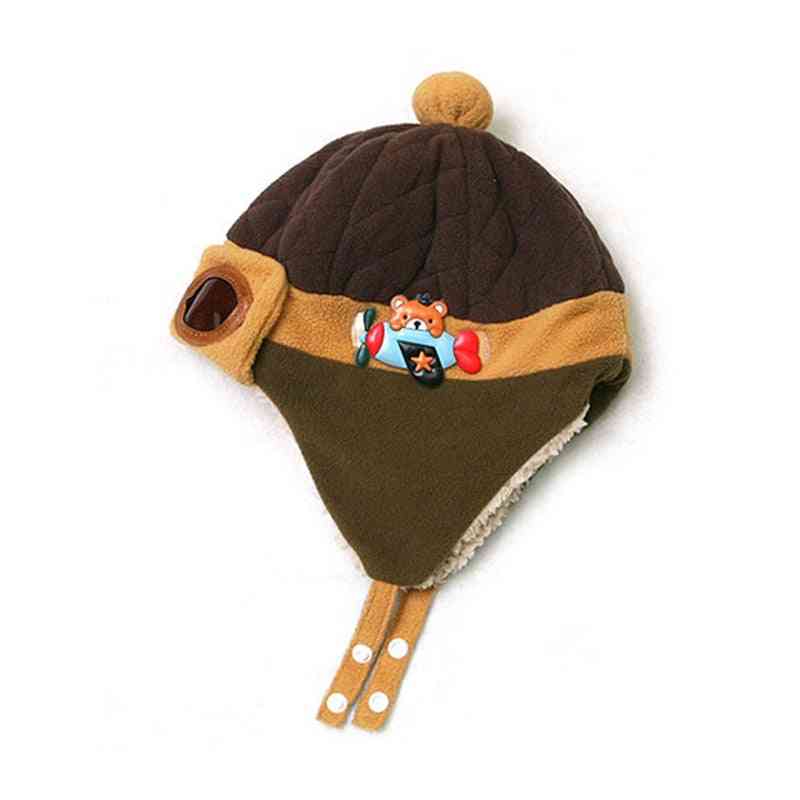 Winter Warm Baby Hats Infant Toddlers Pilot Aviator Caps