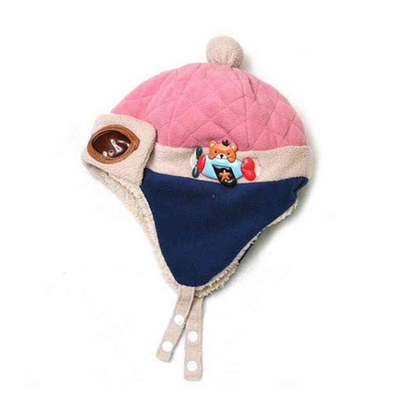 Winter Warm Baby Hats Infant Toddlers Pilot Aviator Caps