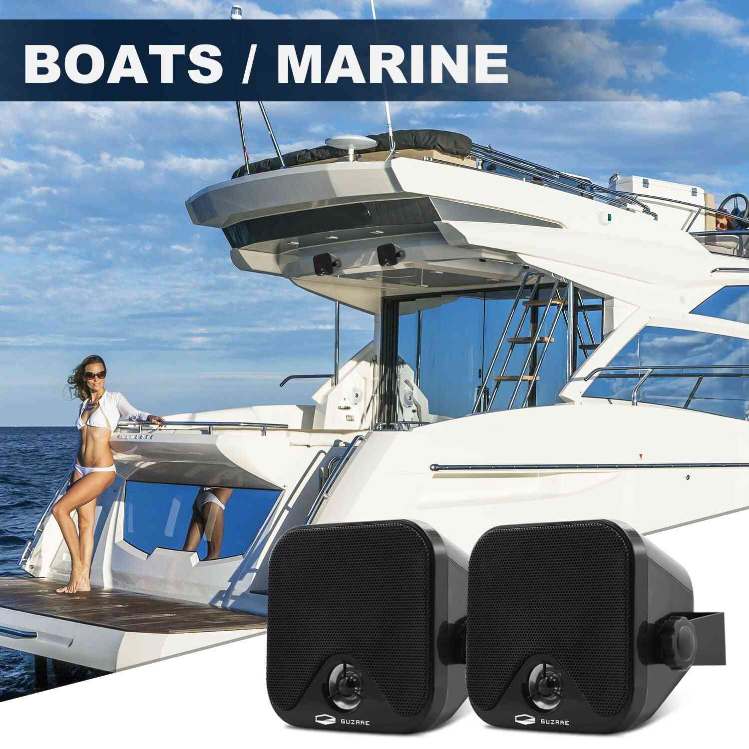 Båt marine boks utendørs høyttalere overflatemontert for powersports lastebil