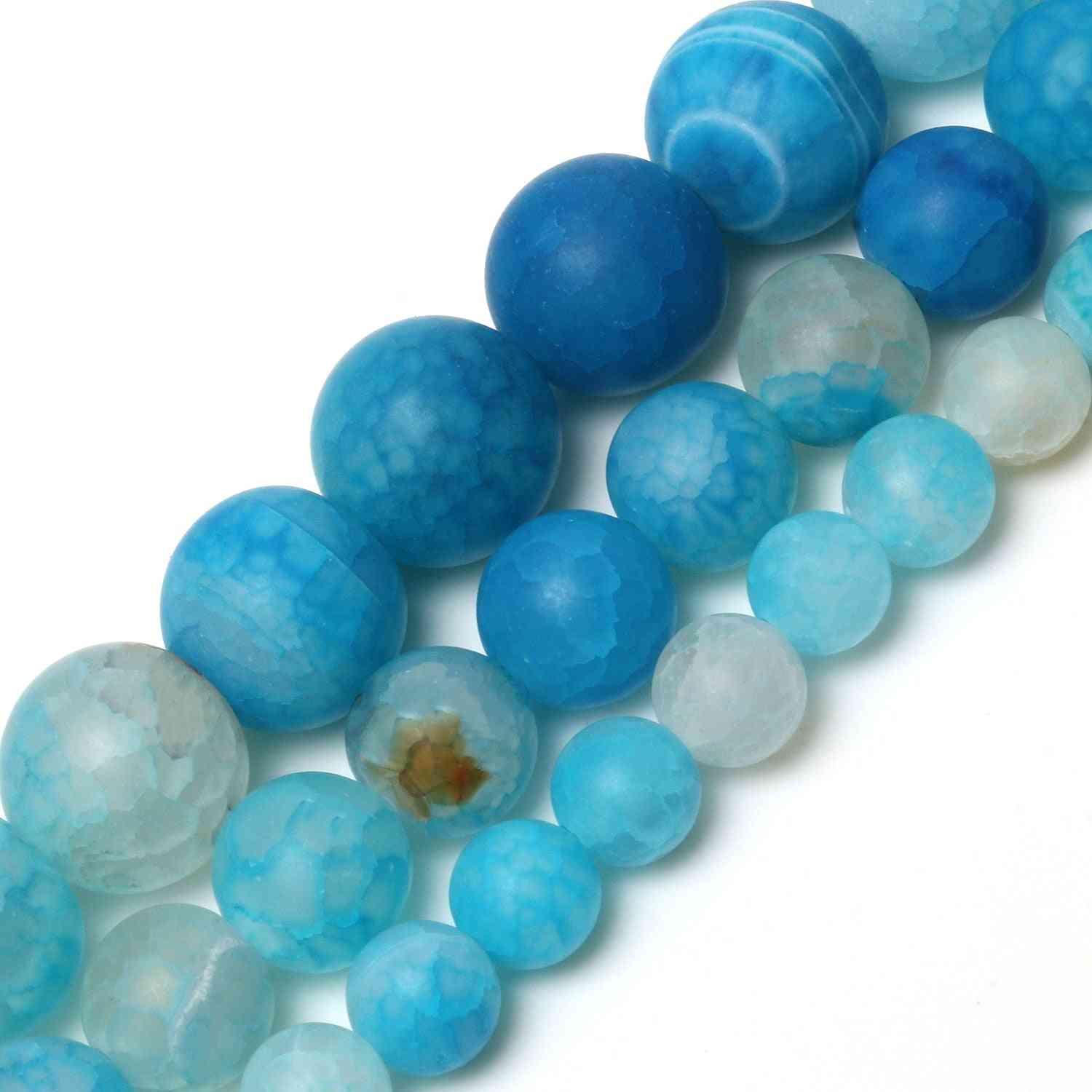 Agates Loose Beads For Jewelry Making