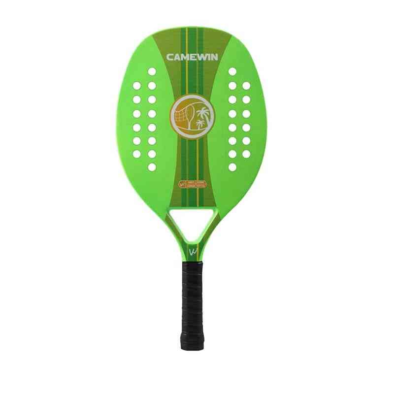 Adult Professional Full Carbon Beach Tennis Paddle Racket