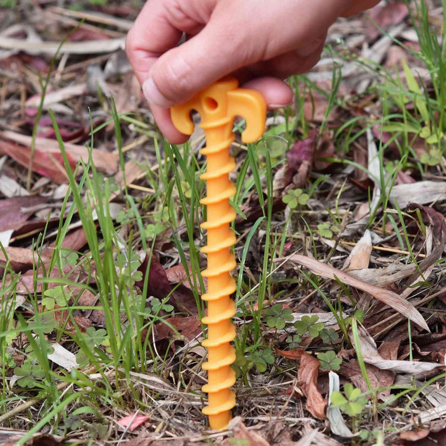 Plastic Tent Hook Stakes Camping Tents Accessories Ground