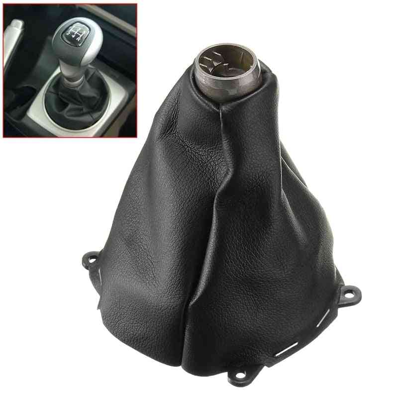 Car Manual Leather Gear Shifting Dust Boot