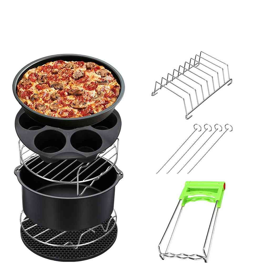 Baking Basket Pizza Plate Grill Pot Kitchen Cooking Tool