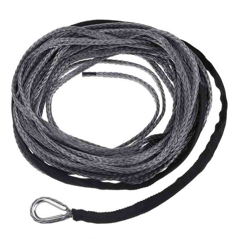 Towing Winch Cable Rope String Line Synthetic Fiber  For Jeep