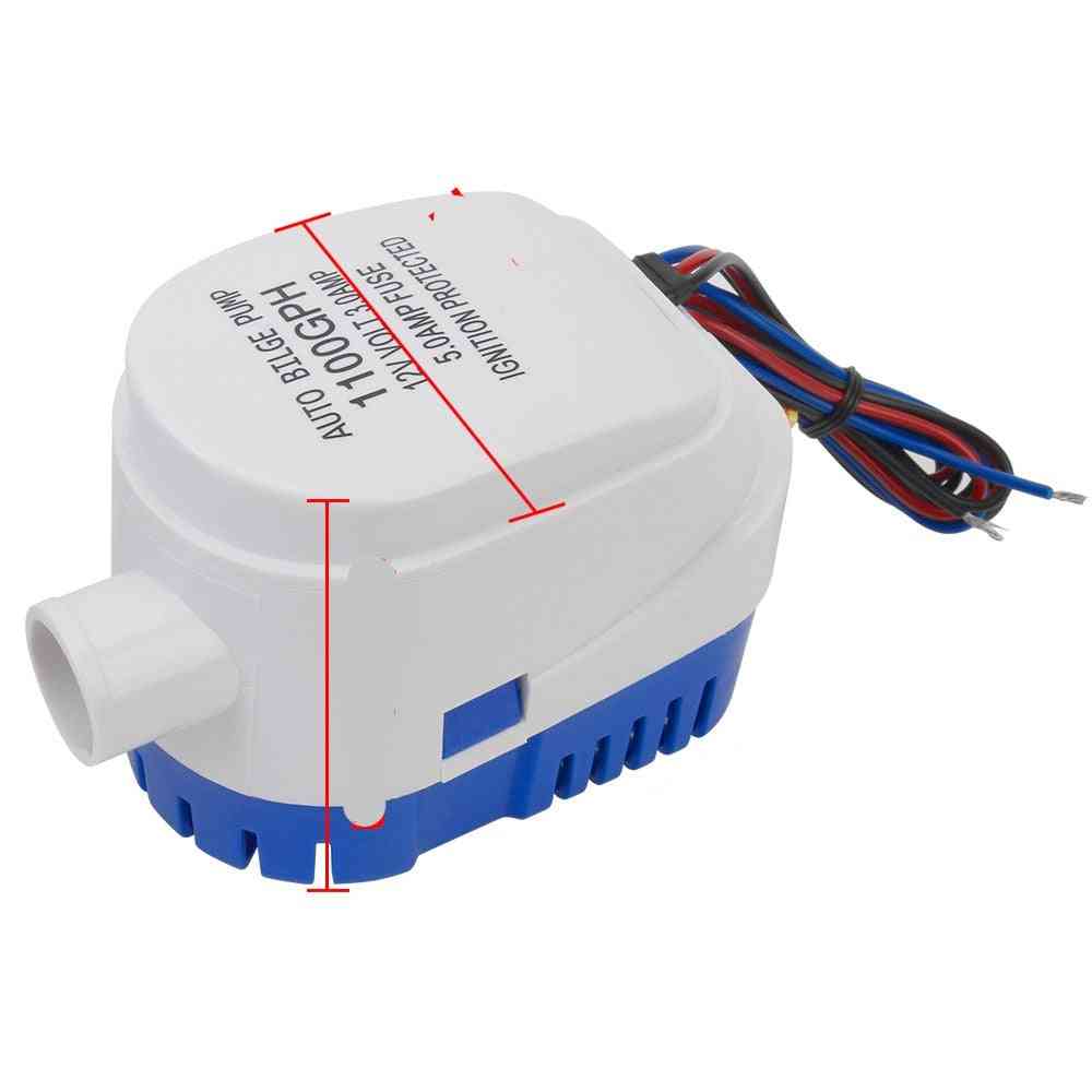 12v Water Exhaust Pump, Auto Submersible Electric