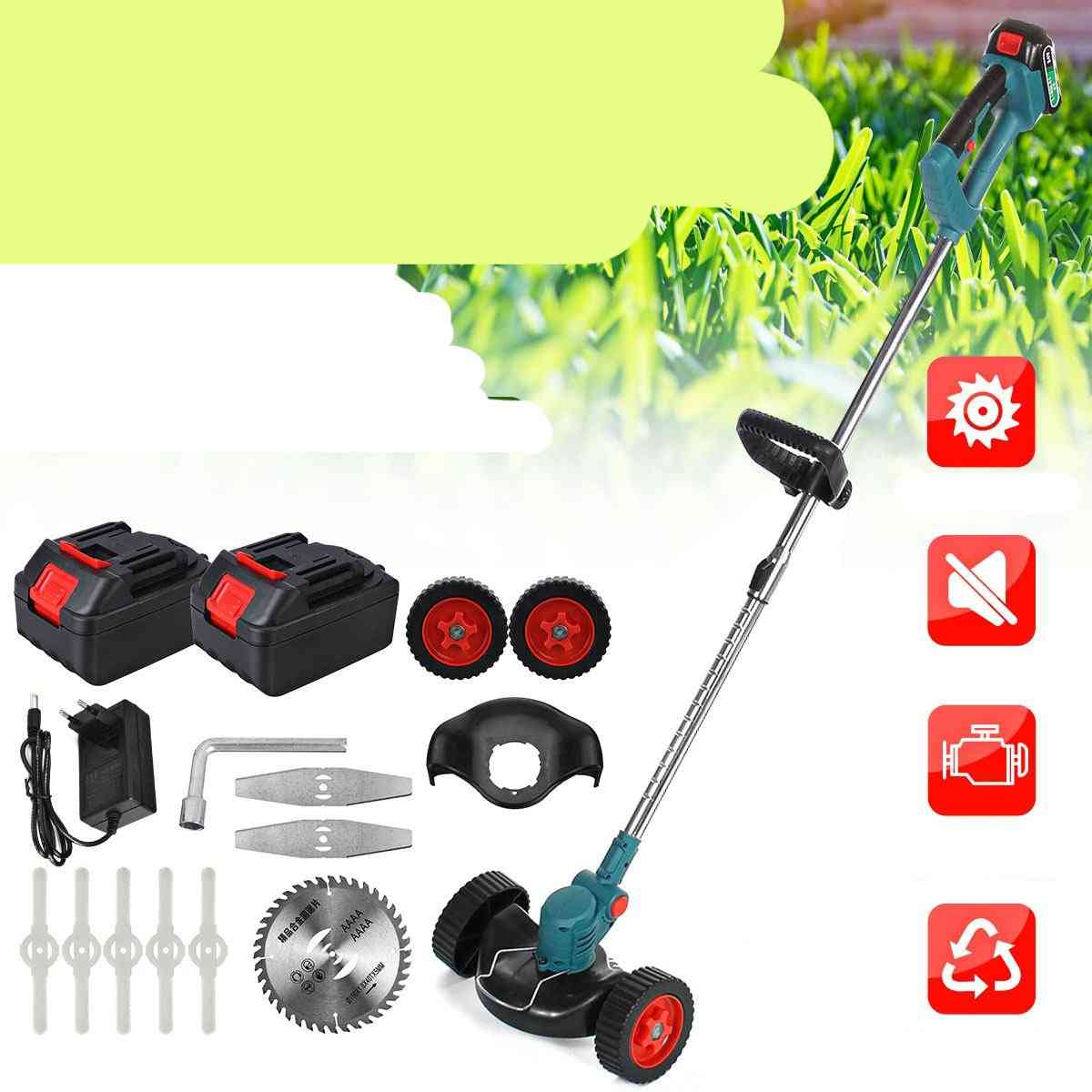 15000mah Cordless Lawn Mower Electric Grass Trimmer
