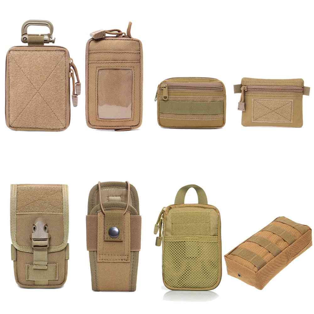 Molle tactical edc pouch range taske