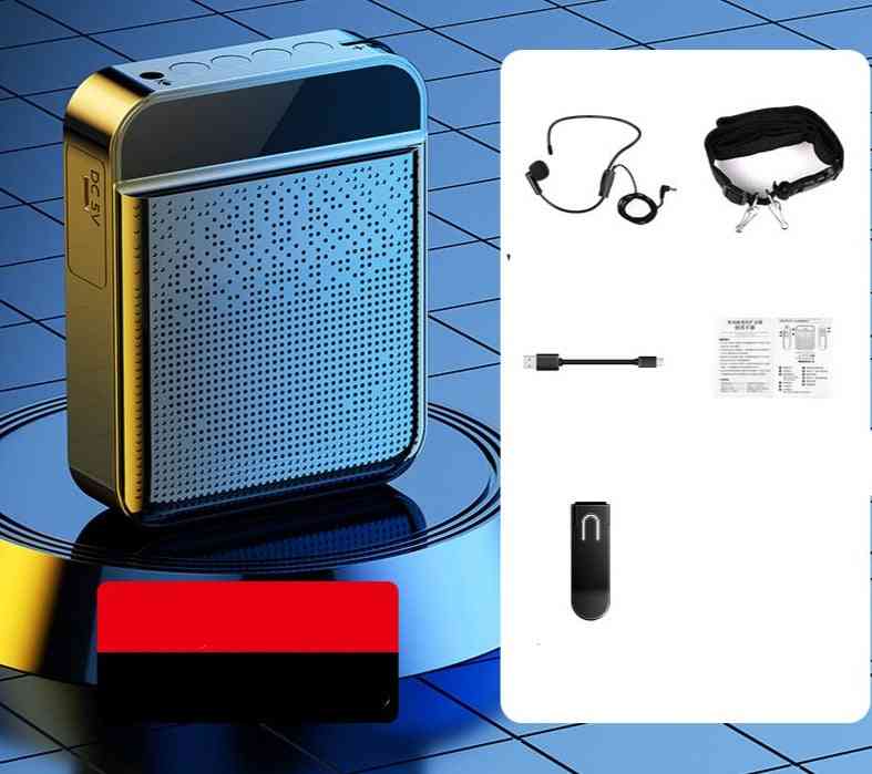 Uhf Megaphone Voice Amplifier Speaker Microphone
