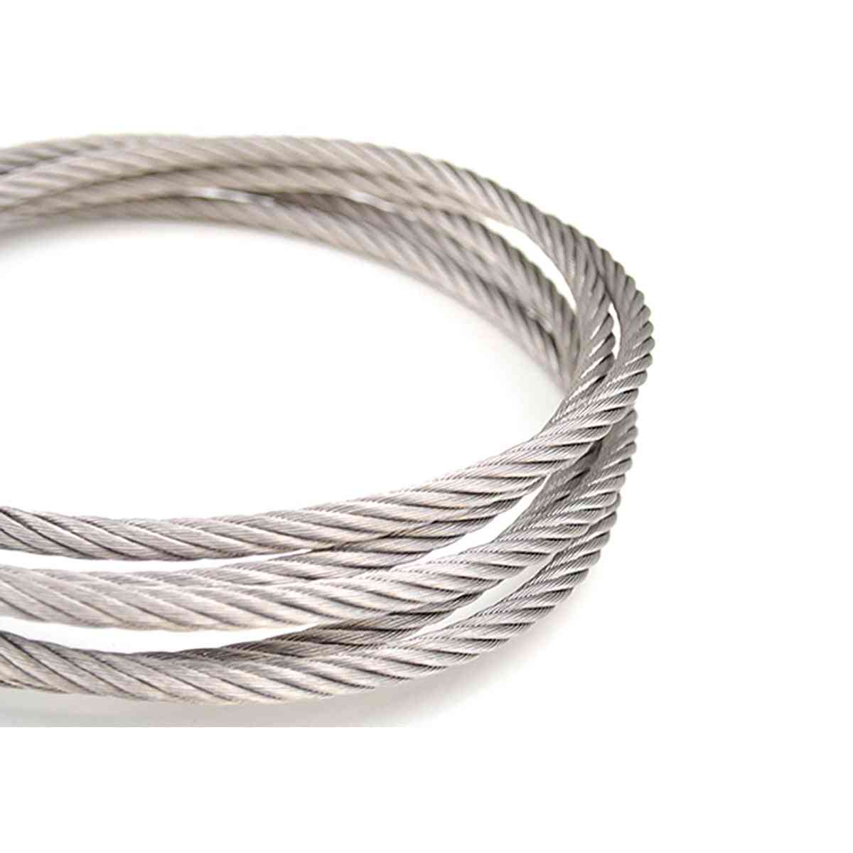 304 stålwire kabel tørresnor rustfri