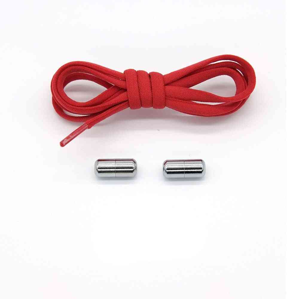 Elastiske snørebånd uden bindebånd halvcirkelsnørebånd og voksensneakers