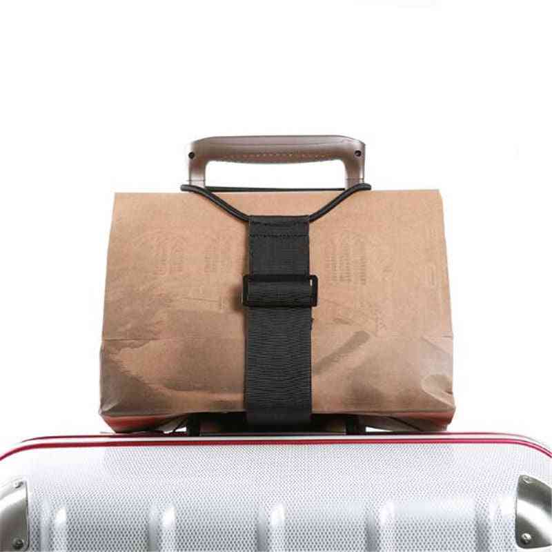 Suitcase Elastic Adjustable Belt Carry On Strap Baggage