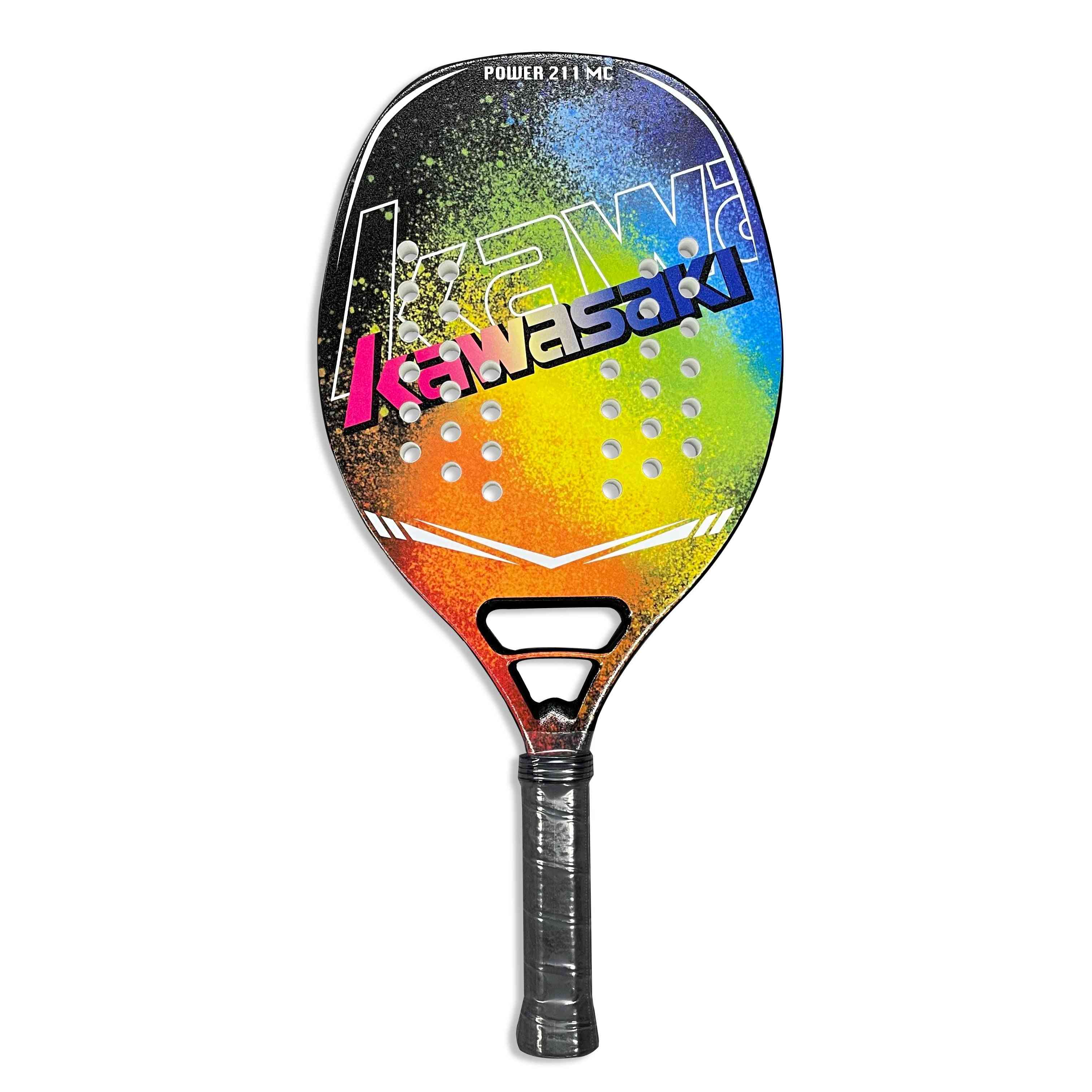 Beach Tennis Racket Carbon And Glass Fiber Soft Face Tennis Racquet
