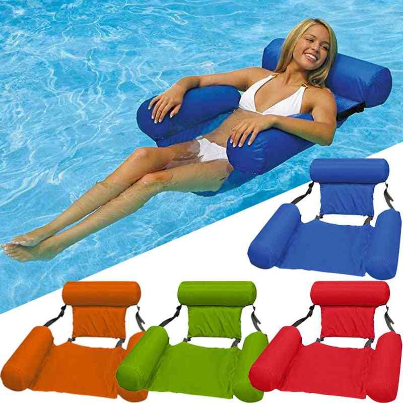 Inflatable Mattresses Water Swimming Hammock Lounge Chairs Pool