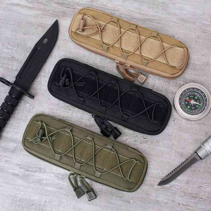 Molle Tactical Knife Pouch Flashlight Holder Case