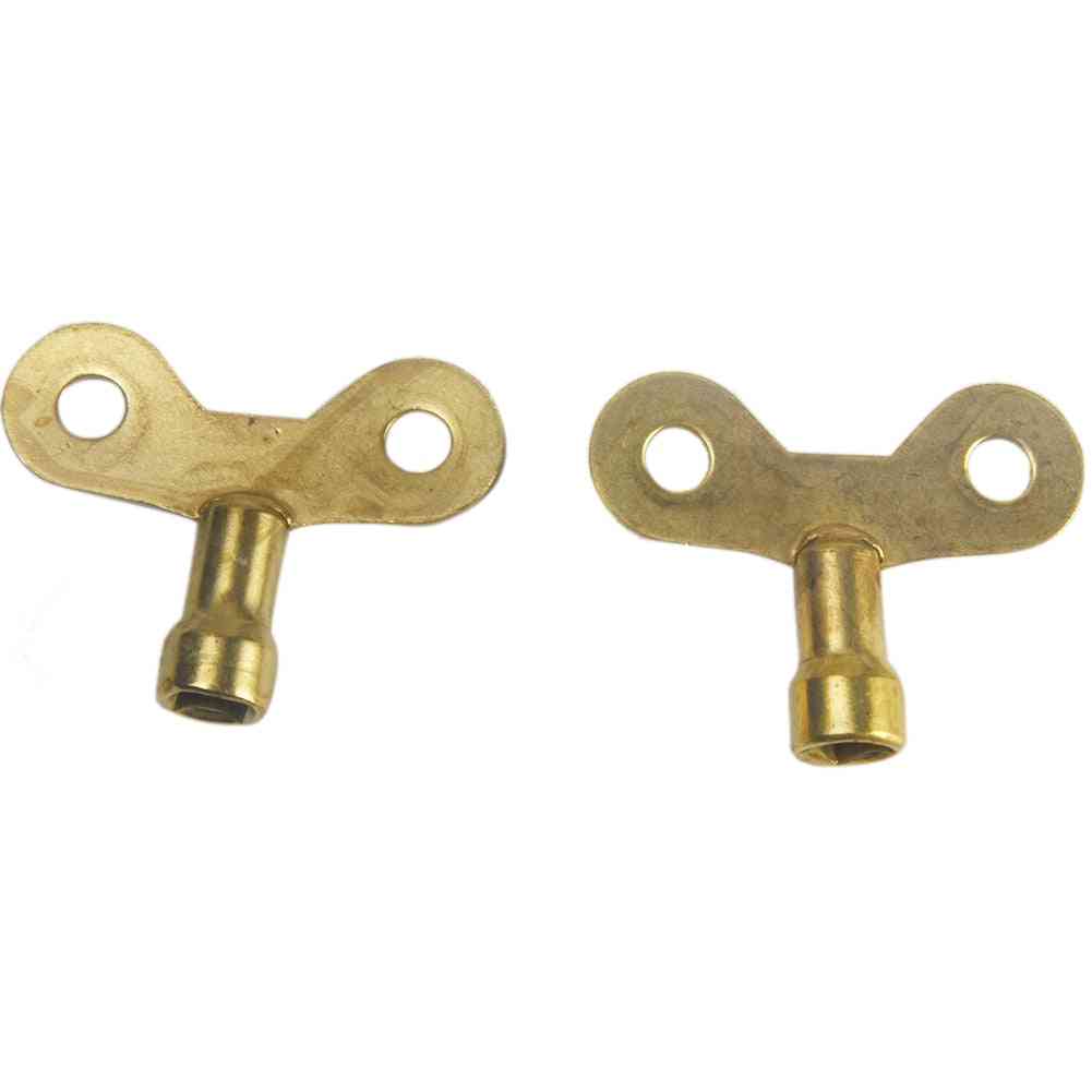 Socket Faucet Keys Brass Radiator Special Lock Hole Plumbing