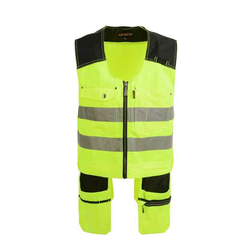 High-quality Men Outdoor Workwear Multi-pocket Work Vests Tool