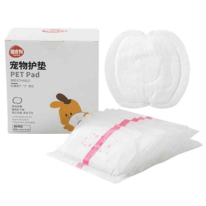 30pcs Dog Diaper Absorption Male Dog Disposable Diaper Pads