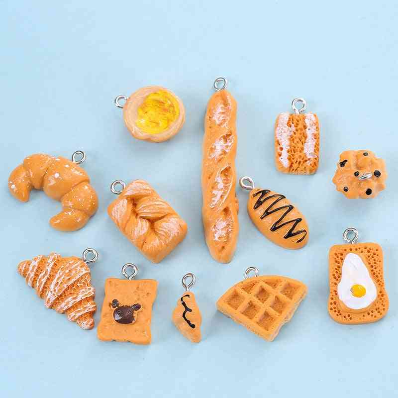 Artificial Food Resin Charms For Bracelets Jewelry Making