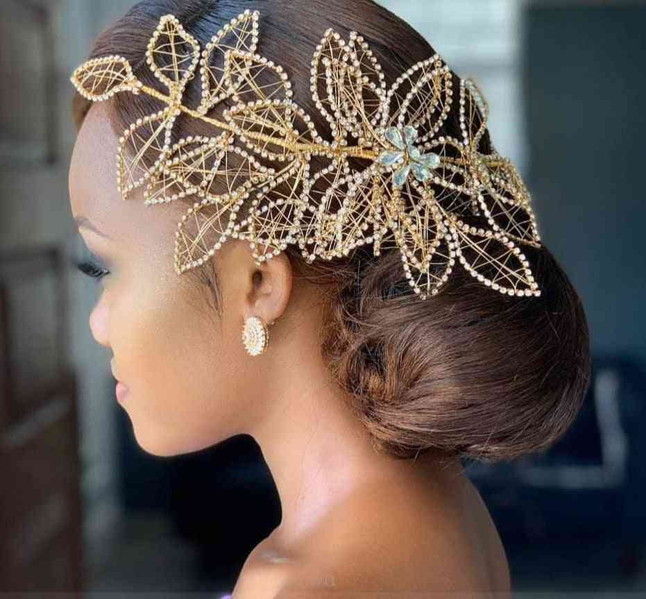 Rhinestone Bridal Headband Wedding Hair Accessories