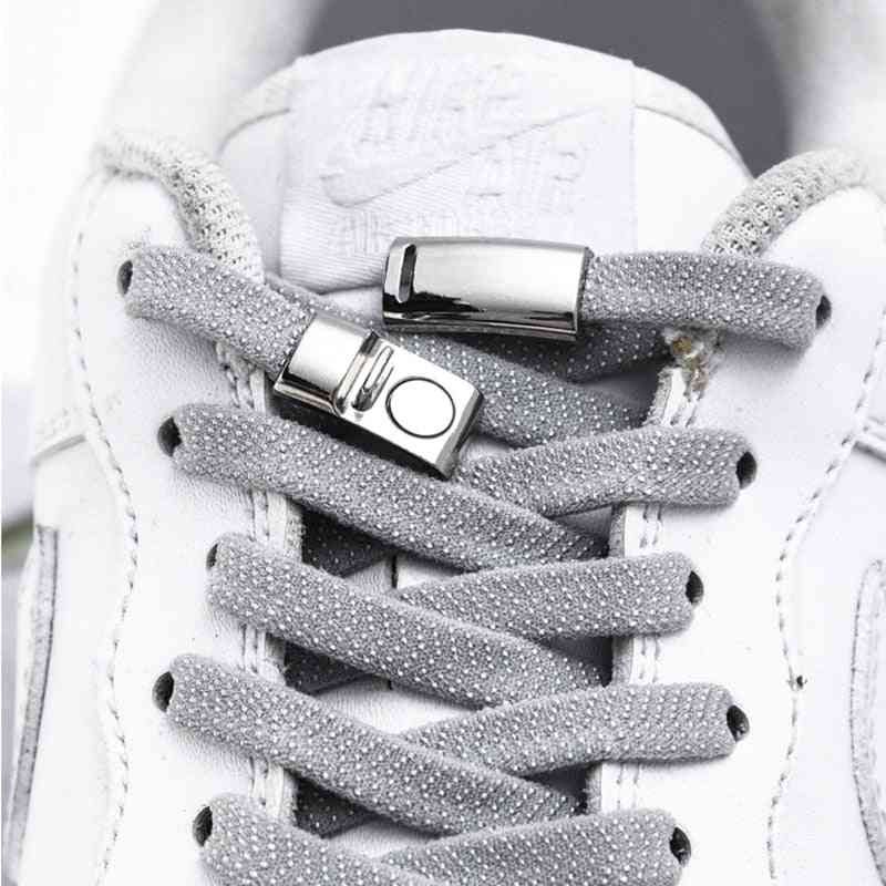 Elastic Magnetic Locking Shoelaces