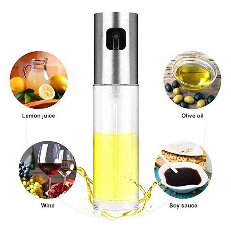 Spray Bottle For Oil Olive Sprayer Dispenser Gravy Boats Glass
