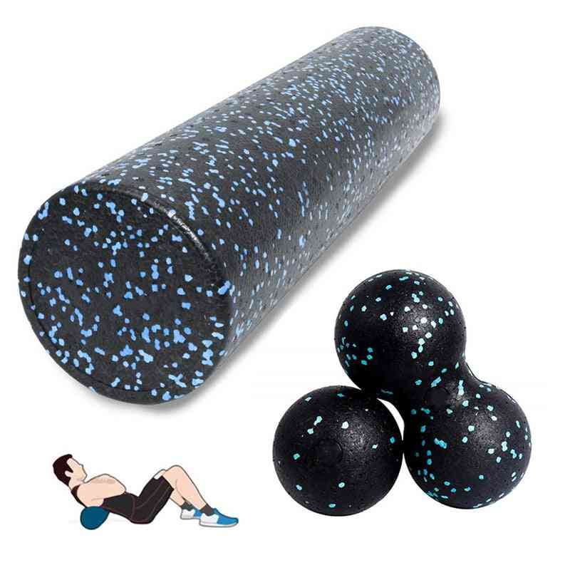 High-density Foam Yoga Block Roller Fitness Ball Set