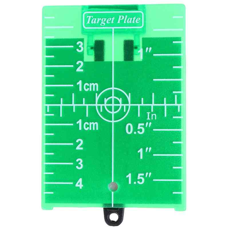 Laser Target Card Plate For Green/red Level Suitable For Line Lasers