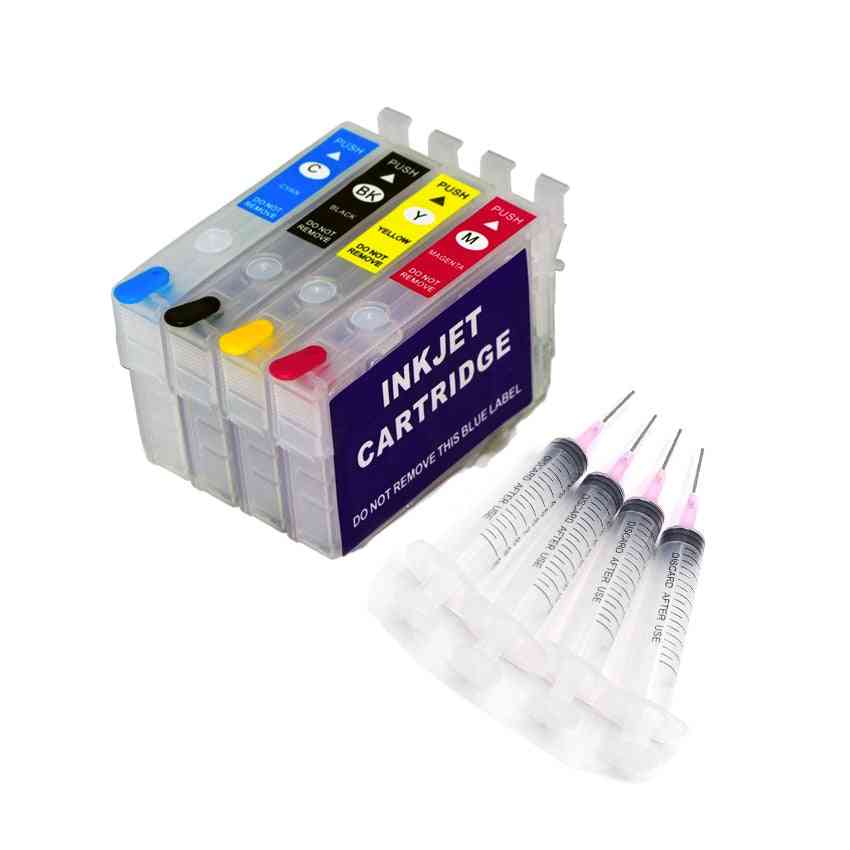 Refillable Ink Cartridge Without Chip For Epson