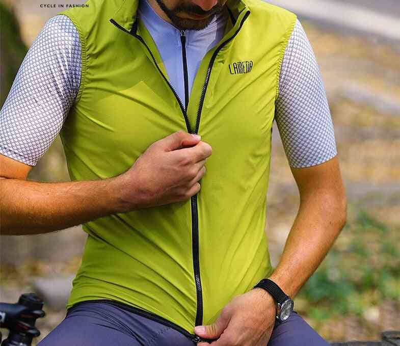 Thin Bicycle Wind Shield Back Breathable Cycling Jacket