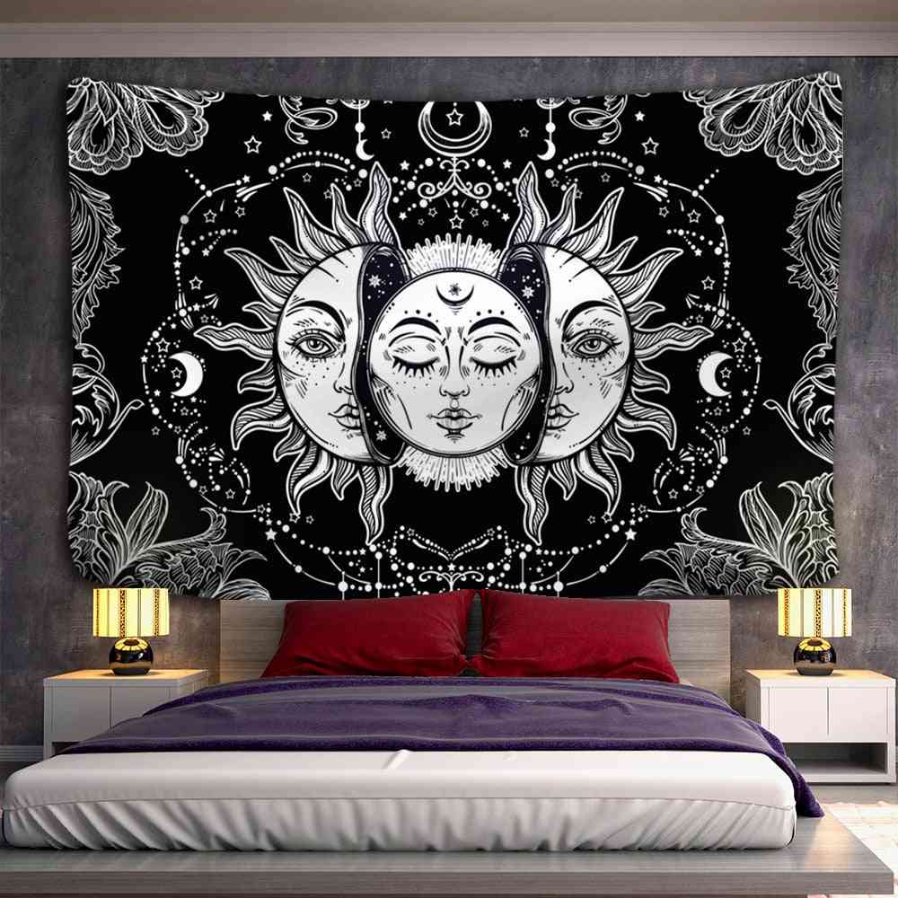 Wall Rugs Dorm Decor Mandala Tapestry Set-d