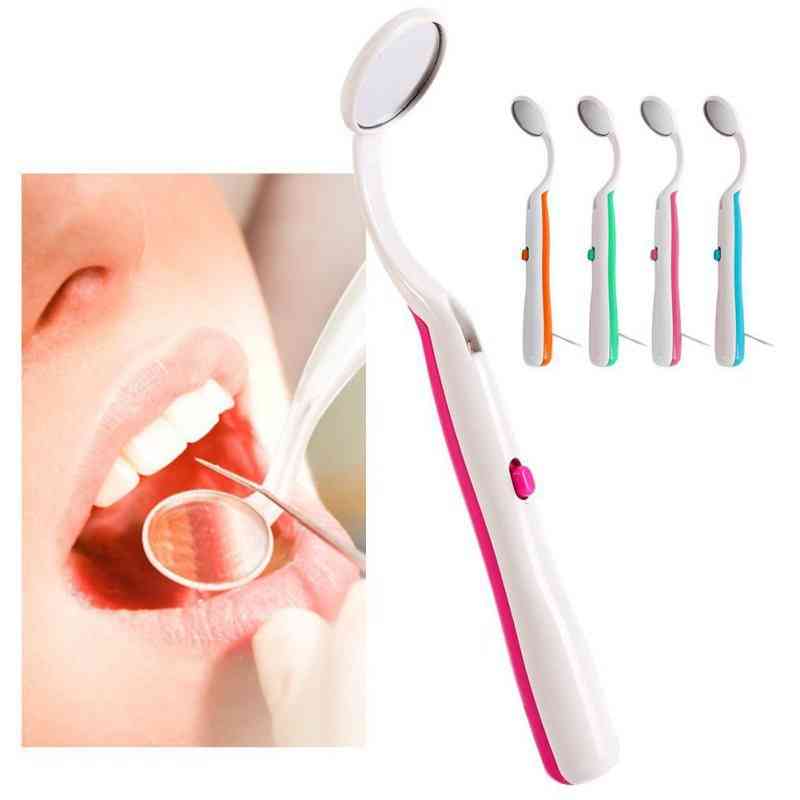 Oral Dental Mirror With Led Light