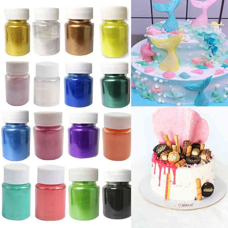 Multi-color Edible Powder Mousse Cake Fudge Glitter Bakingcolor Decorating